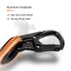 ProClimb Arborist Lanyard by Pelican Rope 1/2 in x 12 ft Polyester, Aluminum Snap Hook, Adjustable, High Visibility, ANSI/OSHA Certified for Work Positioning, Made in the USA view 4
