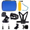 Navitech 9 in 1 Action Camera Accessory Combo Kit and Rugged Blue Storage Case Compatible with Unchained Warrior Waterproof Action Camera Sport Camera Action Cam 1080P view 1