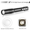 LIGHTFE Black Light D11A 395nm Ultraviolet Flashlight with high-Power Ultraviolet LED Light Source, Used for UV Glue Curing, Rock and Mineral Detection, pet Urine Detection lamp, AC Leak Detector view 2