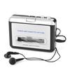 Cassette to MP3 Converter, USB Cassette Tape to MP3 CD PC Switcher with Headphones view 1