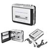 Cassette to MP3 Converter, USB Cassette Tape to MP3 CD PC Switcher with Headphones view 3
