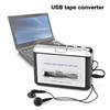 Cassette to MP3 Converter, USB Cassette Tape to MP3 CD PC Switcher with Headphones view 4