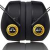 Safety Ear Muffs - Comfortable Ear Protection that Works to Save your Hearing - 31.5 SNR Noise Reduction for Shooting, Hunting, Mowing, and NASCAR view 1