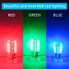 TZHILAN Red G4 Led Light Bulb 12V AC/DC 2W 483014 SMD 20W Halogen Bulb Equivalent, Capsule Spotlight Lamps for RGB Landscape Holiday Decorations, 4-Pack view 2
