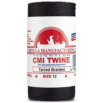 Catahoula Tarred, Braided, Nylon Twine, 60 (1/4 lb)