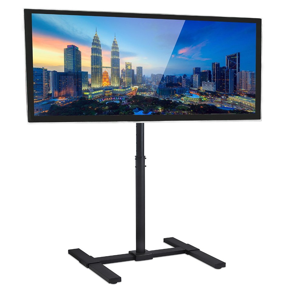 Mount-It! Portable TV Floor Stand, 13-42", Height Adjustable