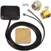 Superbat Vehicle GPS + 4G LTE Magnetic Mount Combination Antenna with SMA Connector for GPS Navigation Head Unit Car Telematics 4G LTE System view 2