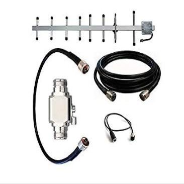 High Power Antenna Kit for Digi Transport LR54 Router with Yagi Antenna, 50 ft Cable