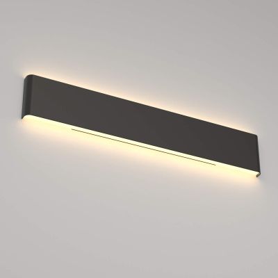 Ralbay 30W Bathroom Light Fixture 32.67 inch Vanity Lights Arm Length Wall Light for Bathroom Dressing Room IP44 Waterproof 3900LM Warm White Light 3000K, Black