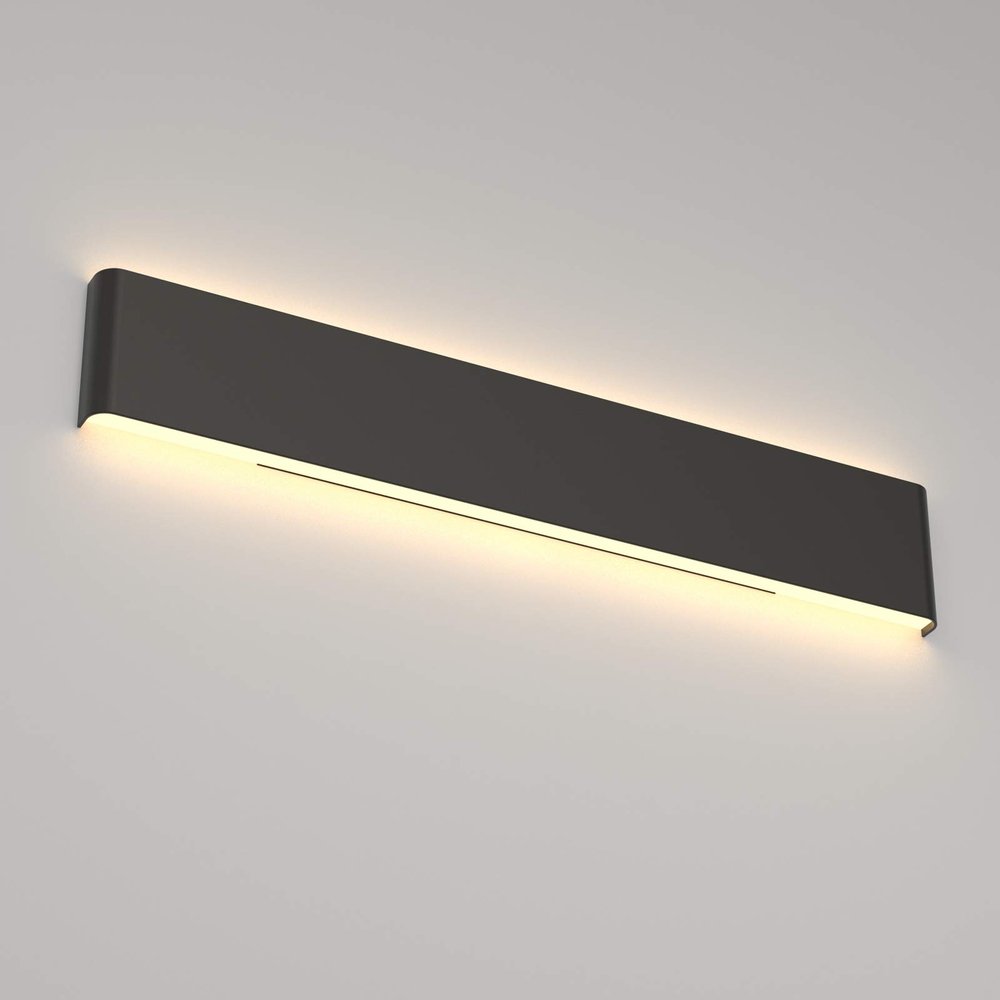 Ralbay 30W Bathroom Light Fixture 32.67 inch Vanity Lights Arm Length Wall Light for Bathroom Dressing Room IP44 Waterproof 3900LM Warm White Light 3000K, Black