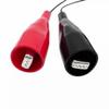 New Power Cable for Leica Total Station 5-pin (0B) Wire to Alligator Clips 565854 view 4