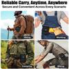 PiTau Belt Holster for iPhone & Pro 17 16 16e 15, Samsung Galaxy S26 S25 view 4