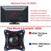 VideoSecu Tilt Rotation TV Monitor Wall Mount Bracket for Most 19" 20" 22" 23" 24" 26" 27" 30" 32",Some up to 39" LED, LCD Flat Screen TV and Monitors with VESA 100x100 75x75mm ML32B B74 view 2