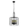 Design House 587337 Ajax Industrial Modern 4-Light Indoor Chandelier Metal Wire Cage for Entryway Dining Room Foyer, Coffee Bronze view 3