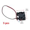 Antrader 5-Pack 3010 12V DC Brushless Cooling Fan 30x30x10mm for 3D Printer view 3
