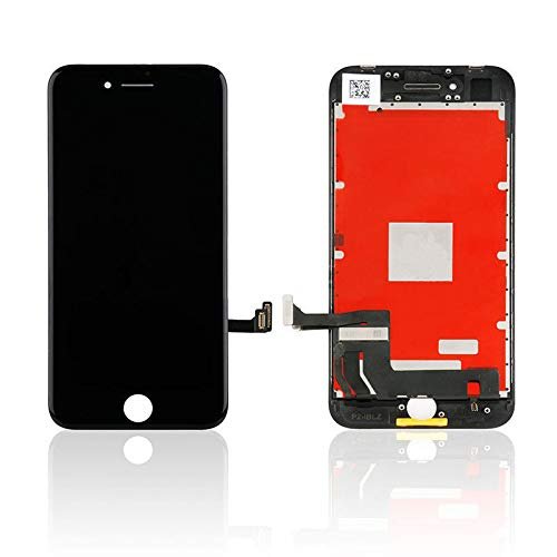 ZTR Replace LCD Glass Screen Fits iPhone 8 4.7 inch Digitizer Assembly Full Complete Frame Set Display Replacement (Black)