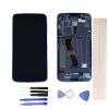 JayTong LCD Display & Replacement Touch Screen Digitizer Assembly with Free Tools for Black-Berry Dtek60 Black with Frame view 1
