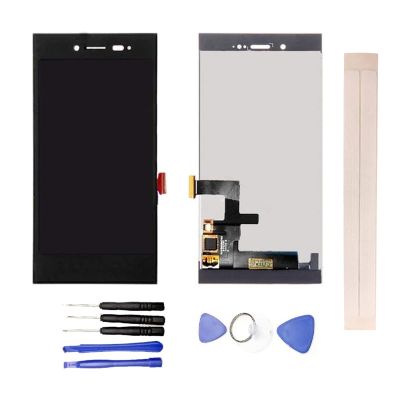 JayTong LCD Display & Replacement Touch Screen Digitizer Assembly with Free Tools for Black-Berry Leap Z20 Black