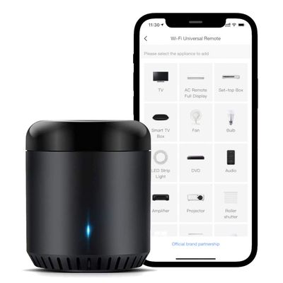 Broadlink RM Mini 3 2.4G Wi-Fi IR Smart Hub Learning Remote for TV