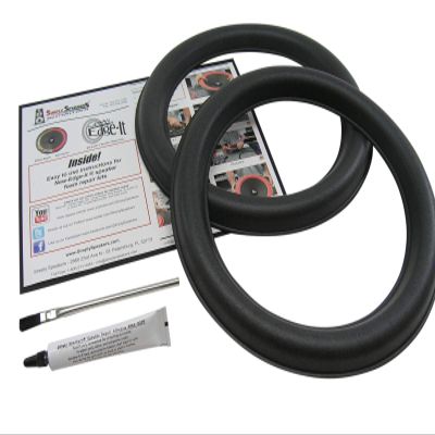 Speaker Foam Repair Kit Compatible with 12 inch JL Audio 12W6v2-D4, FSK-12JLv2 (Pair)
