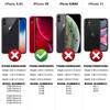 SafeSleeve EMF Protection Case for iPhone Case: iPhone XR Card Holder Data Blocking Wallet, Adjustable Stand Cell Phone Case, Vegan Leather for Women & Men (Grey) view 2