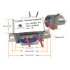 CHANCS Power Transformer Input 110V Output 12V AC/AC Transformer for Sychronous Motor view 2