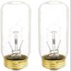Bulbrite B60T10C 60-Watt Incandescent T10 Tubular Bulb, 120V, Clear (2) view 1