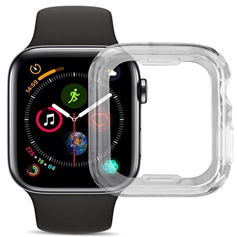 Case for Apple Watch 44mm (Series 4 5 6 SE SE2 SE3) - Clear