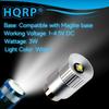 HQRP Ultra Bright 300Lm 3W LED Bulb Compatible with MagLight S3C016 S3D015 S3D016 S3D036 S3D096 S3D115 ST2D096 ST2D106 ST2P096 ST3D016 Flashlight 2-Cell 3-Cell 2-D 3-D 2-C 3-C Torch view 2