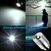 HQRP 2-Pack Ultra Bright 300Lm High Power 3W LED Upgrade Bulb Compatible with MagLight 2D 3D 2C 3C Halogen Xenon Flashlight D30113730000 LWSA201 LMSA201 2-Cell 3-Cell 2-D 3-D 2-C 3-C Torch view 4