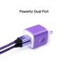USB Wall Charger Block Phone Power Adapter Charging Brick Plug with 2Pack 6Ft Type C Charger Cable for Samsung Galaxy S24 S23 FE S22 S21 S20 A15 Z Fold 6,iPhone 15,Moto Razr 2024,Google Pixel 9 Pro XL view 2