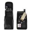Turtleback Case Made for Unication G4 G5 Voice Pager Fire Radio Pager fire Radio Black Leather Pouch Holster Case with Heavy Duty Rotating Belt Clip, Magnetic Closure Flap view 1