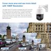 EVERSECU 2MP Auto-Cruise PTZ Security Camera 20X Optical Zoom HD 4-in-1 TVI/AHD/CVI/CVBS Video Surveillance- Pattern Scan, Waterproof, Night Vision, Coaxial Wired High Speed Dome CCTV Camera view 4
