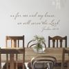 Serve the Lord Wall Decals-Vinyl Religious Quote Lettering Art view 1