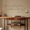 Serve the Lord Wall Decals-Vinyl Religious Quote Lettering Art view 2