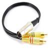CablesOnline 1ft 5-Pin Din Male to 2-RCA Male Professional Grade Audio Cable for Bang & Olufsen, Naim, Quad...Stereo Systems (BO-201K) view 1