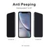 Entwth Cell Phone Tempered Glass Privacy Screen Protector(Black,2 Pack), Compatible iPhone 11/XR 6.1" Screen HD Clarity 3D Touch 9H Hardness Anti-Spy Anti-Glare, Easy Install Bubble Free view 2