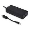 Mean Well GSM90B15-P1M Desktop AC Medical Adapters 90W 15V 6A, DC P1M Barrel Plug, 2.5mm I.D. x 5.5mm O.D. x 11mm Center Positive Female, 2 Pole AC Inlet IEC320-C8, Input: 80~264VAC. view 1
