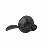 Schlage F51A ACC 622 Accent Door Lever, Keyed Entry Lock, Matte Black view 4