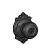 SCHLAGE F51A GEO 622 BRK Georgian Knob with Brookshire Trim Keyed Entry Lock, Matte Black view 1