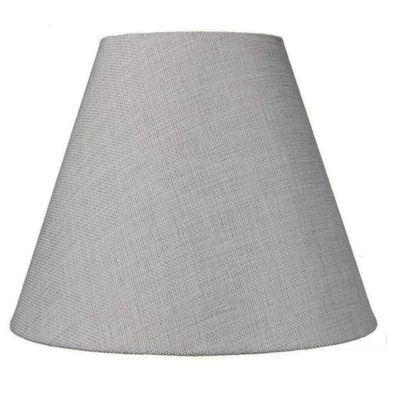 Candle/Chandelier Lampshade -Grey Linen