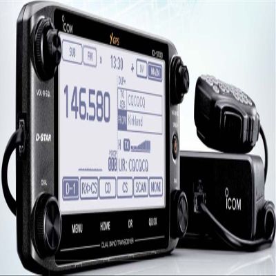 Icom ID-5100A DELUXE 144/440 Amateur Radio Mobile Transciver with Touch Screen, D-Star and Internal GPS