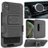 Nakedcellphone Rugged Combo for iPhone Xs Max Case - Black view 1