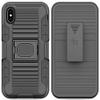 Nakedcellphone Rugged Combo for iPhone Xs Max Case - Black view 3