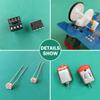 Soldering Project kit Solder Learning Practice for School Electronic Education, Great Fun DIY Kit for Electronics Hobbyists and Trainer (D2-5 Smart Car Kit) view 3