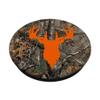 Deer Buck Hunting Men Women Orange Brown Camouflage PopSockets PopGrip: Swappable Grip for Phones & Tablets PopSockets Adhesive PopGrip view 2