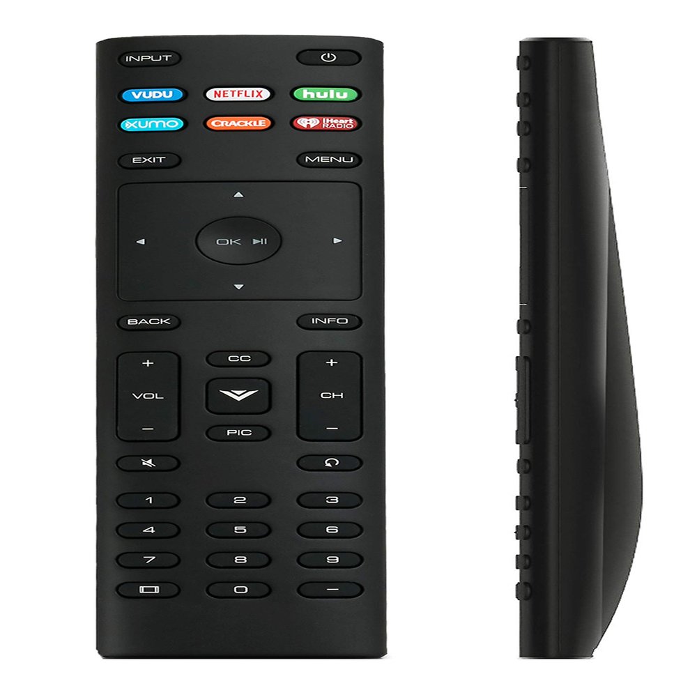 AULCMEET Replace Remote XRT136 fit for VIZIO SmartCast TV D32f-F1 D43f-F1 D43f-F1 D50f-F1 E43-E50 E2-E1 E50x-E1 E55-E1 E55-E2 E60-E3 E65-E0 E65-E1 E65-E3 E70-E3 E75-E1 E75-E3 E80-E3 M50-E1 M55-E0
