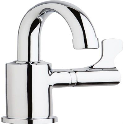 Elkay LKD20858C Deck Mount Faucet with Gooseneck Spout and Lever Handle