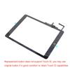 T Phael Black Digitizer Repair Kit for 2017 iPad 9.7(A1822, A1823) Touch Screen Digitizer Replacement with Home Button + Tools Kit + PreInstalled Adhesive view 3