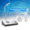 Intercom Dual Way System,Mic Speaker Window Counter Drive Thru Speaker Through Store Glass Counter for Bank Office Store Bus Station Security Company view 2